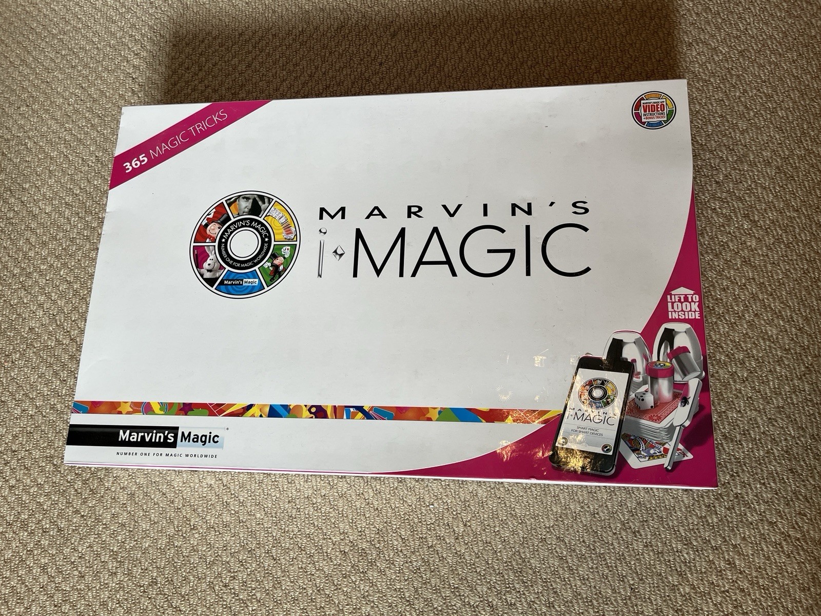 Marvin's Imagic Interactive Box 365 Tricks Amazing Magic Set