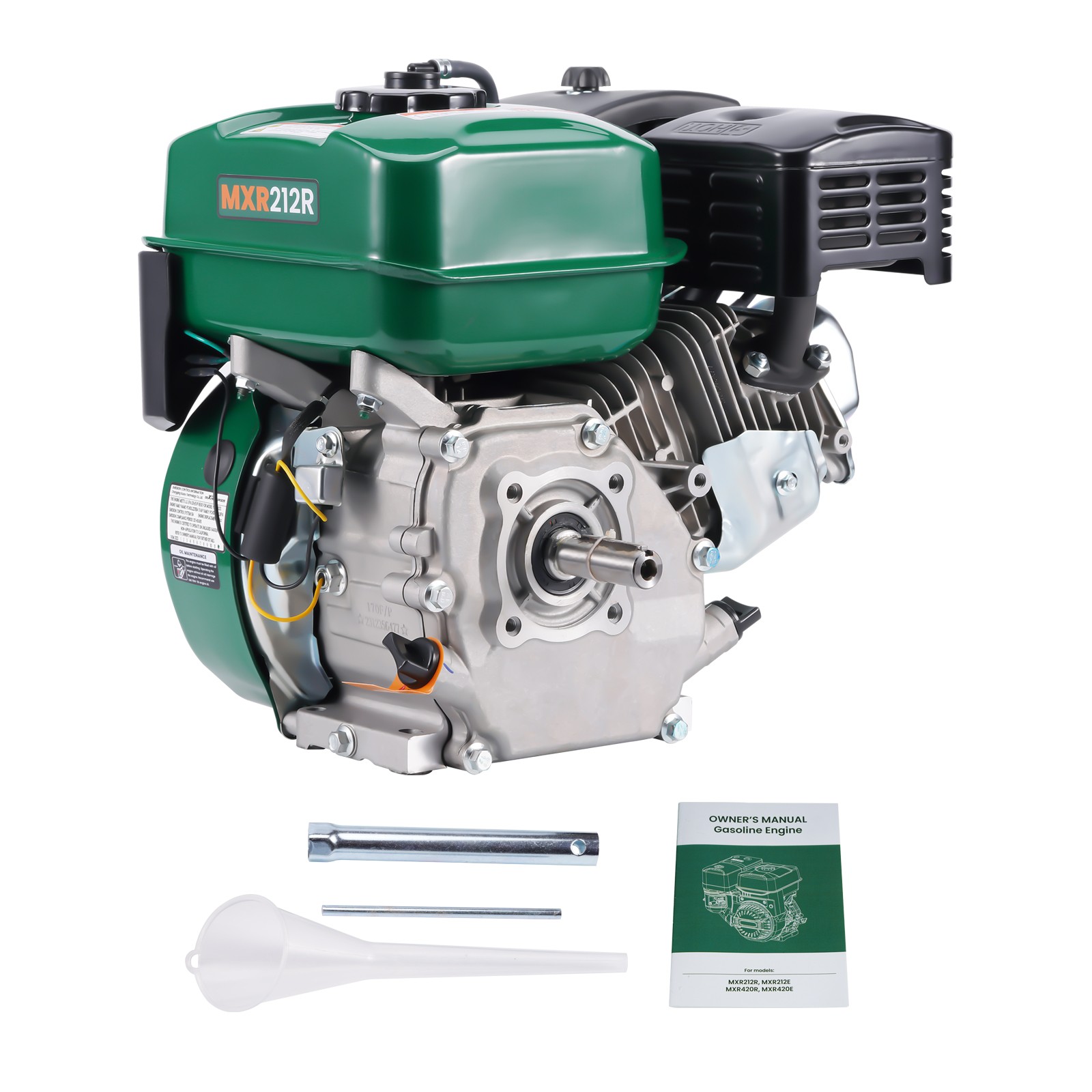 212cc 7HP Engine Motor Gasoline Horizontal Recoil start For Mini-Bike Returned