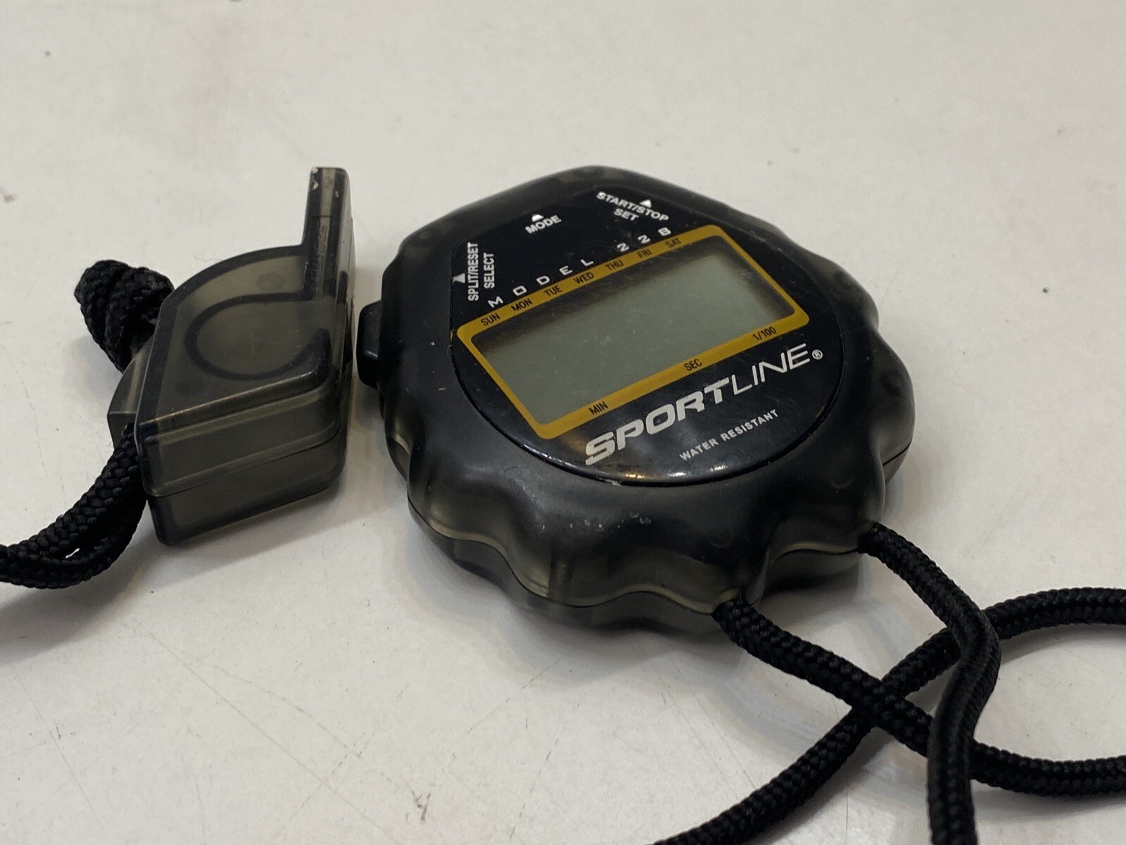 SPORTLINE Timer Stopwatch Black Giant Extra Large Display - WV2787BK. Model 228