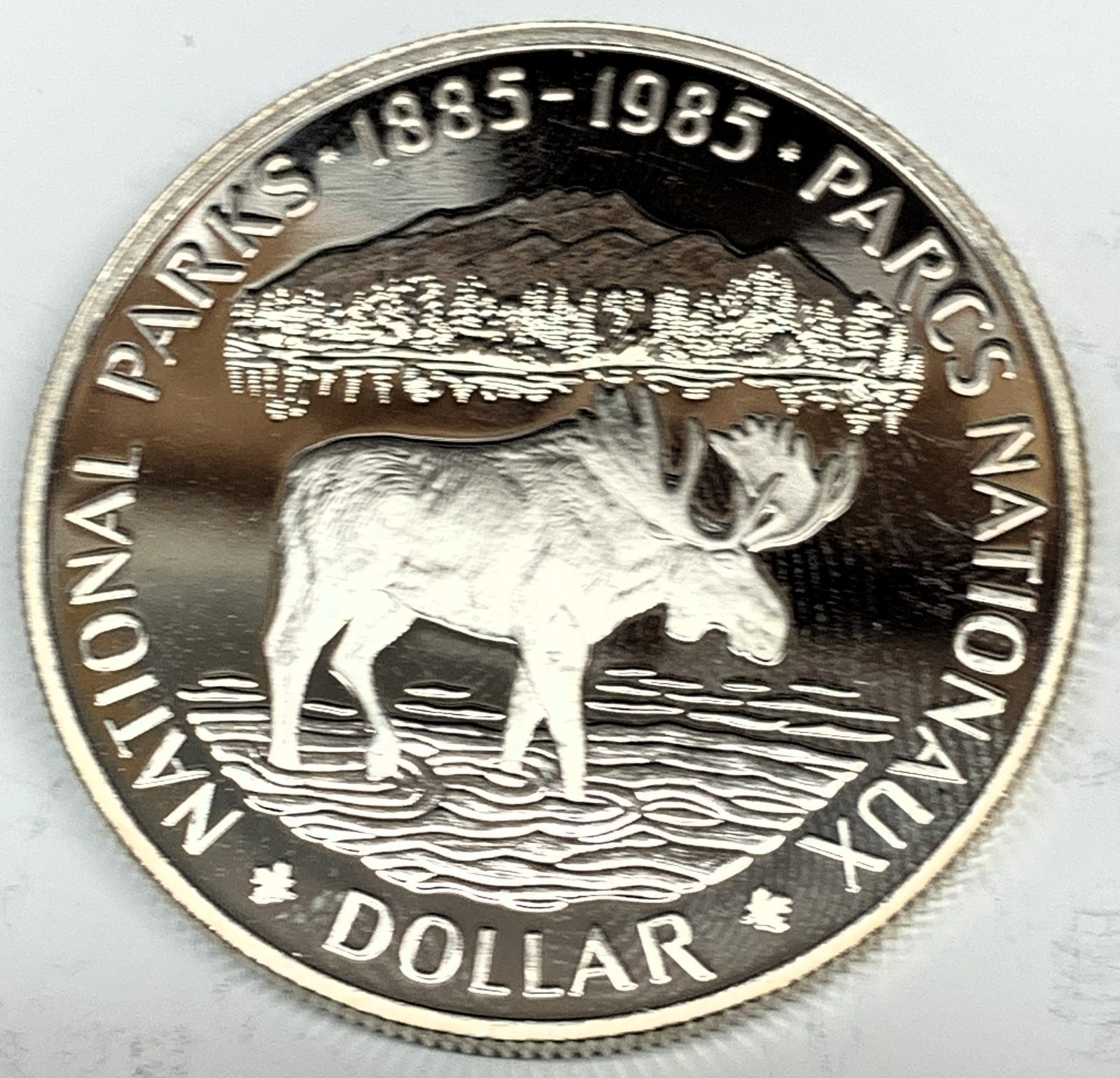 # C7239   CANADA  COIN,   ONE DOLLAR    1985 UNC.