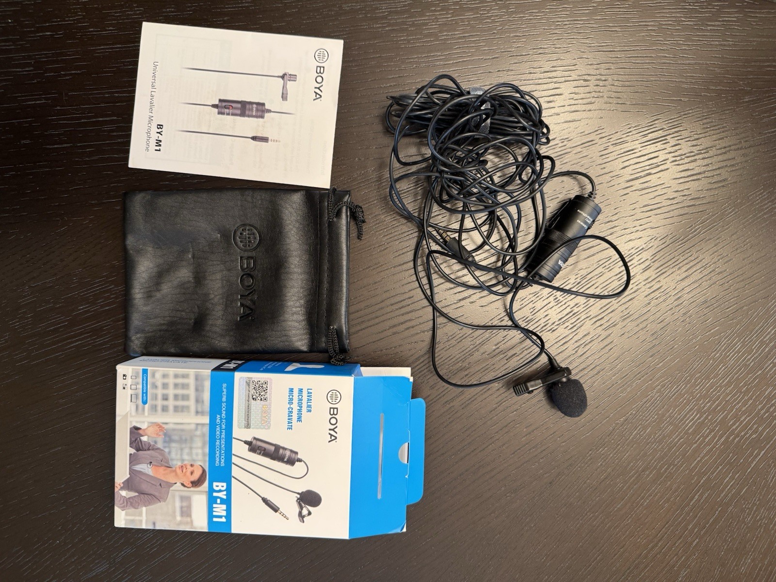 BOYA BY-M1 Omnidirectional Lavalier Microphone