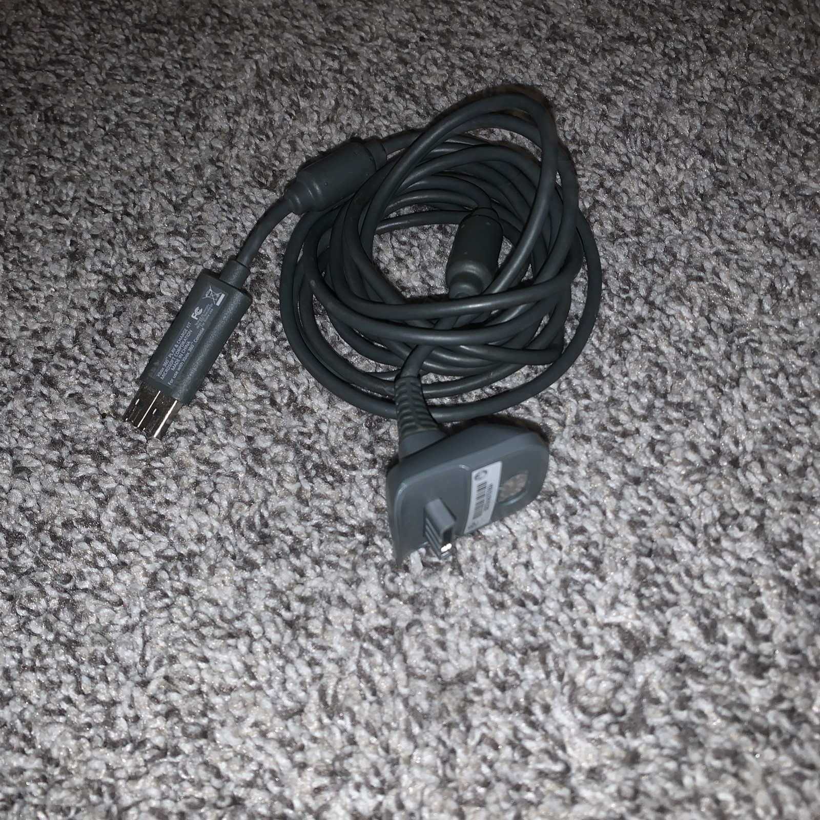 Xbox 360 Play And Charge Kit Controller USB Charging Cable Plug OEM Dongle