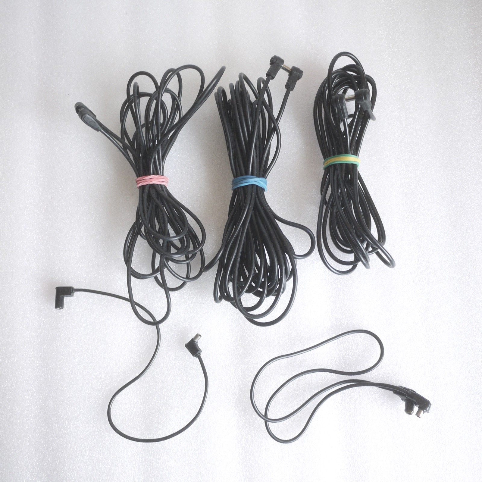 Various PC Sync Flash Cables Universal Vivitar Braun Used