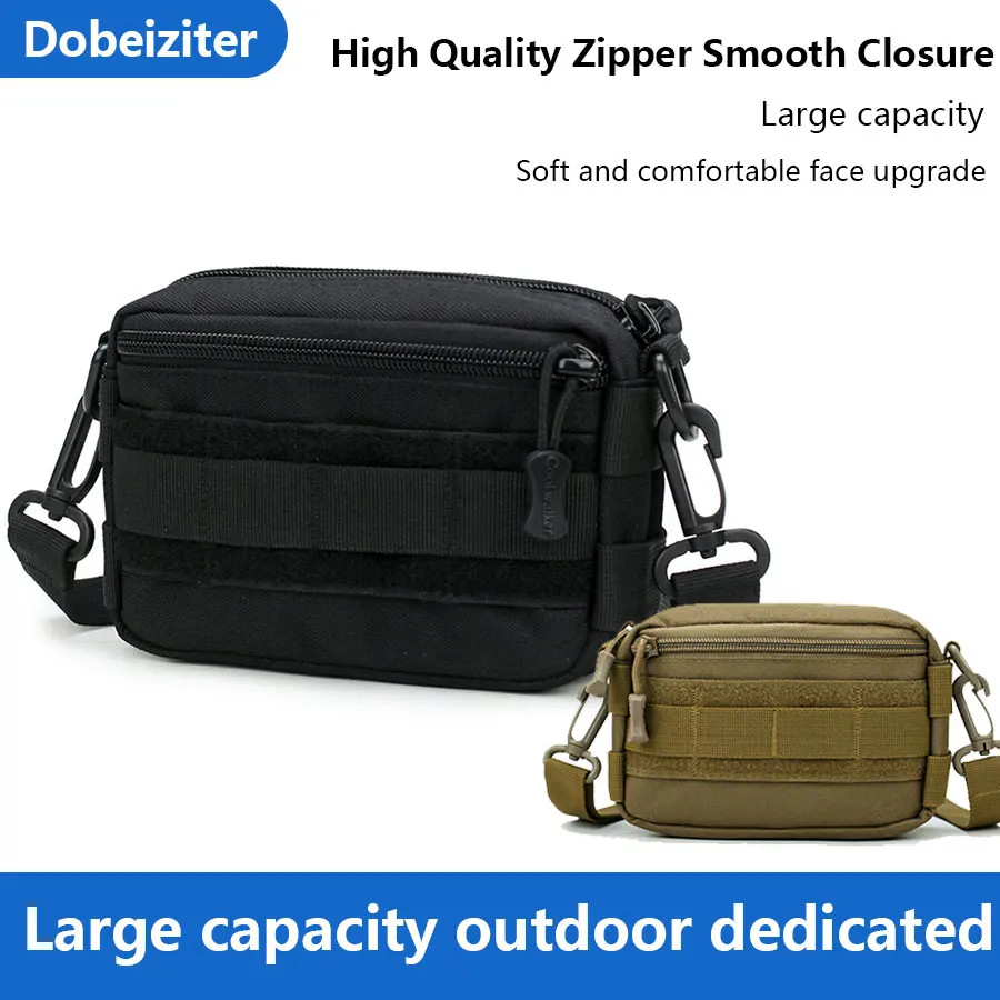 Crossbody Bag Hanging Vice Bag Outdoor Camouflage Shoulder Tactical Small Bag Me