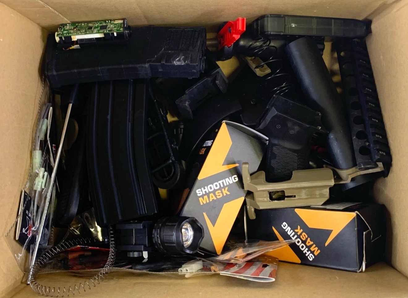 AIRSOFT BONEYARD BOX PARTS BOX
