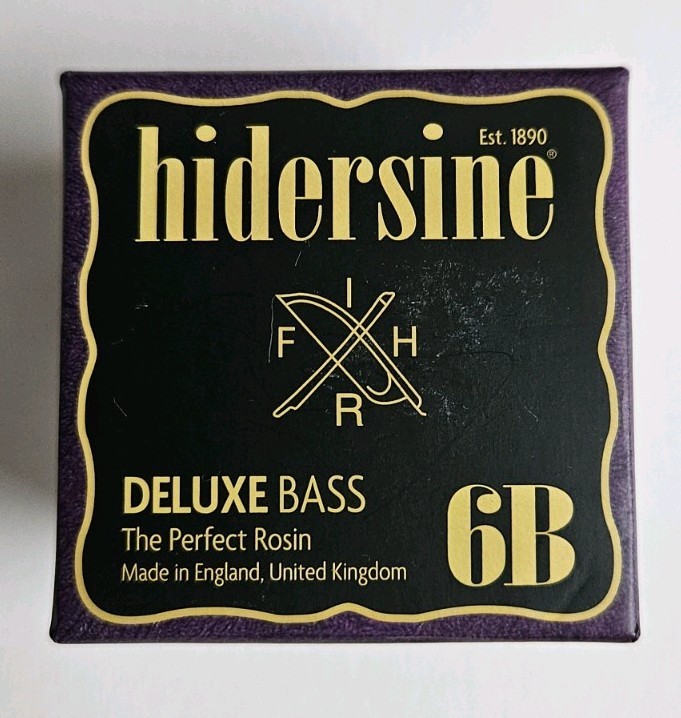 Hidersine Double Bass Rosin Deluxe Rosin All Weather Made in England Large 30g