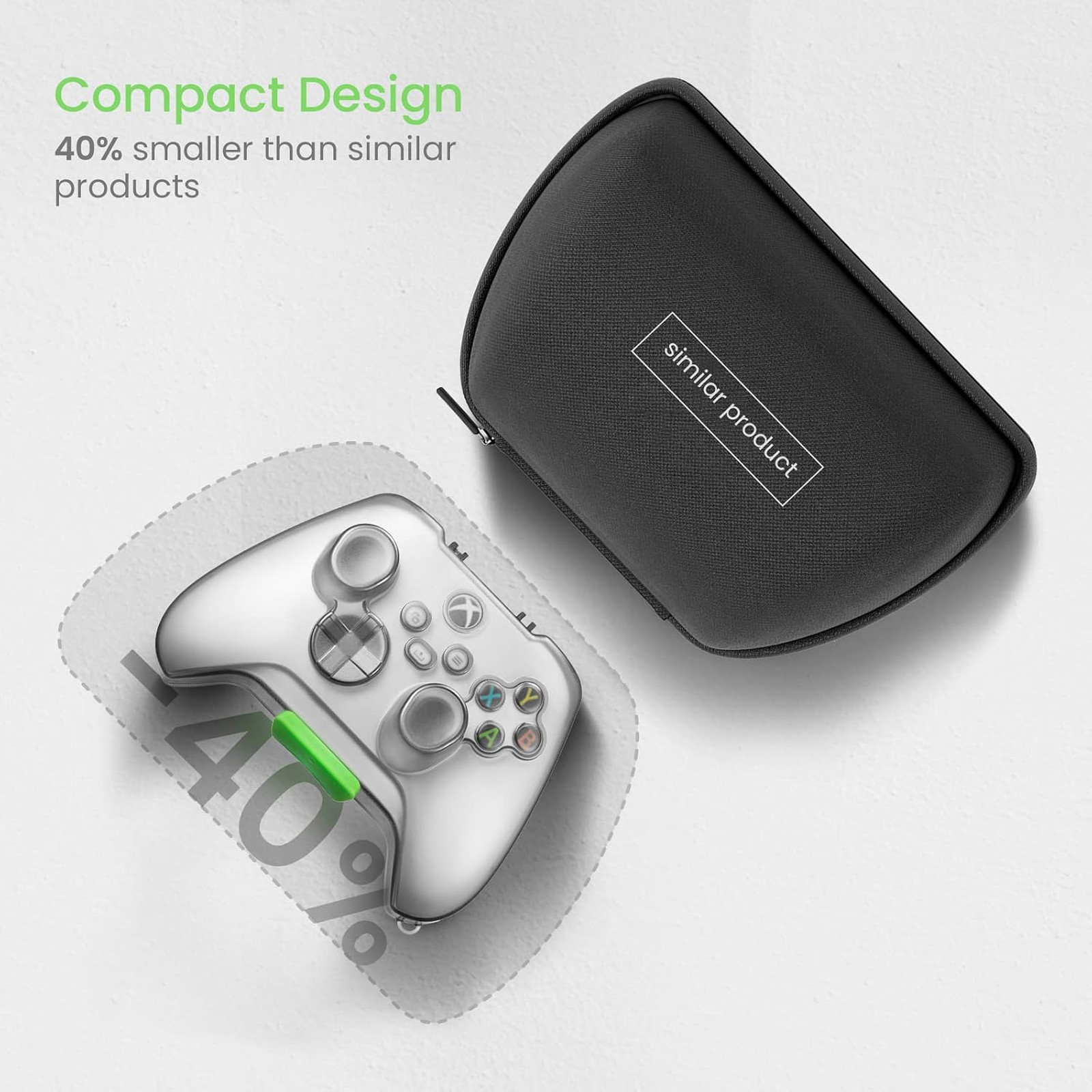 Xbox Series X S Controller Case, Hard Shell Protector, Military Grade, Travel