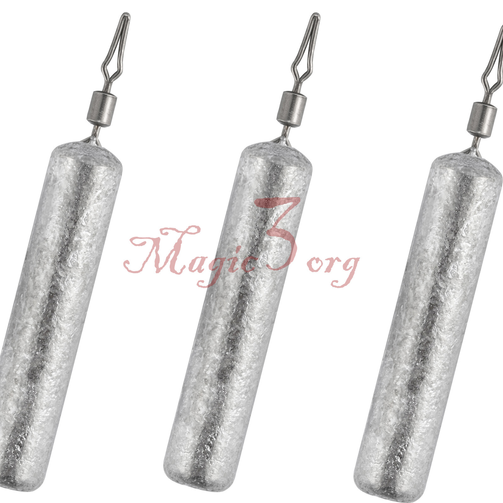 10/30/50pcs Drop Shot Skinny Weights Fishing Lead Sinkers Bass Trout 1/8oz-3/4oz