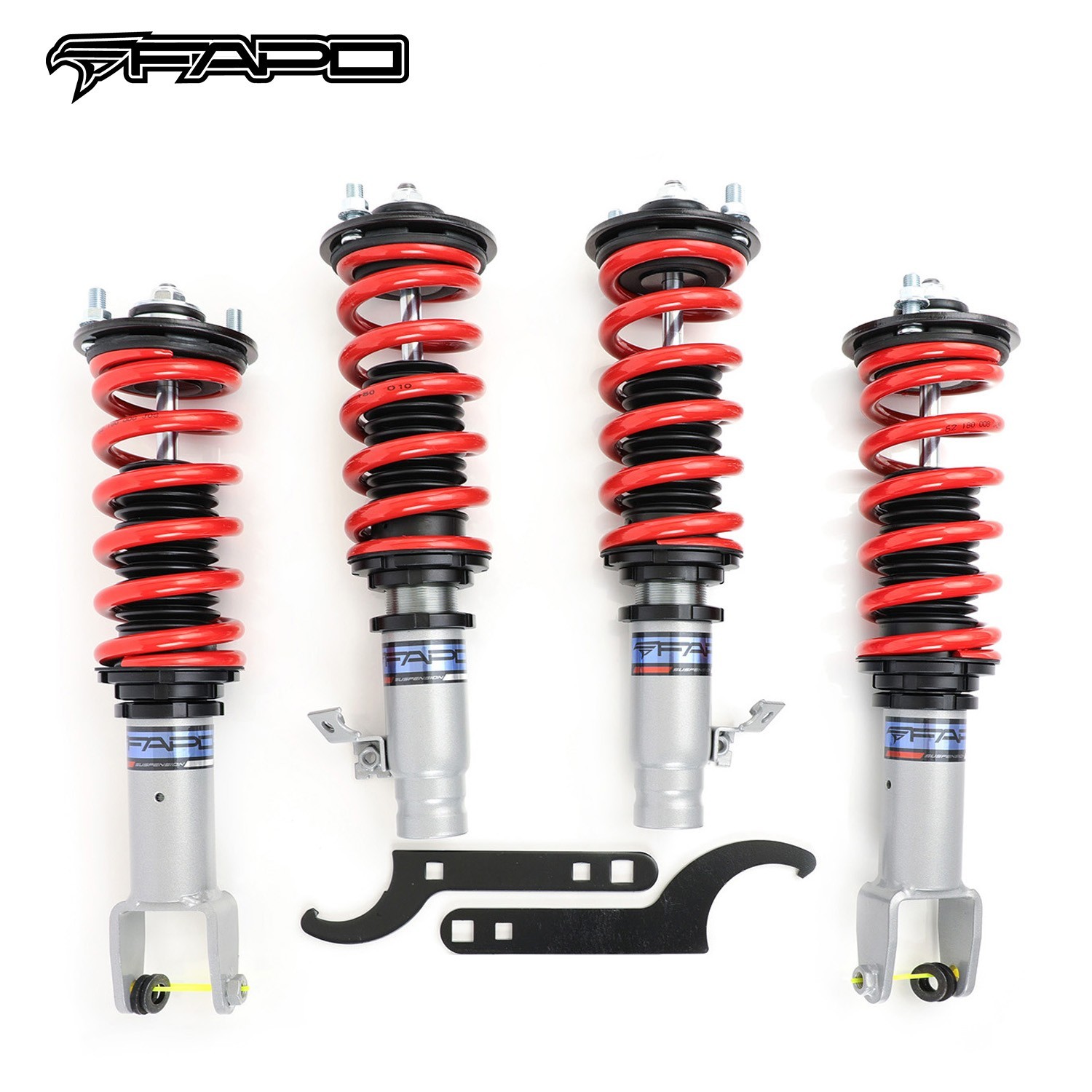 FAPO Coilover Lowering Kit For Integra 94-01 Honda Civic 92-00 Adj height