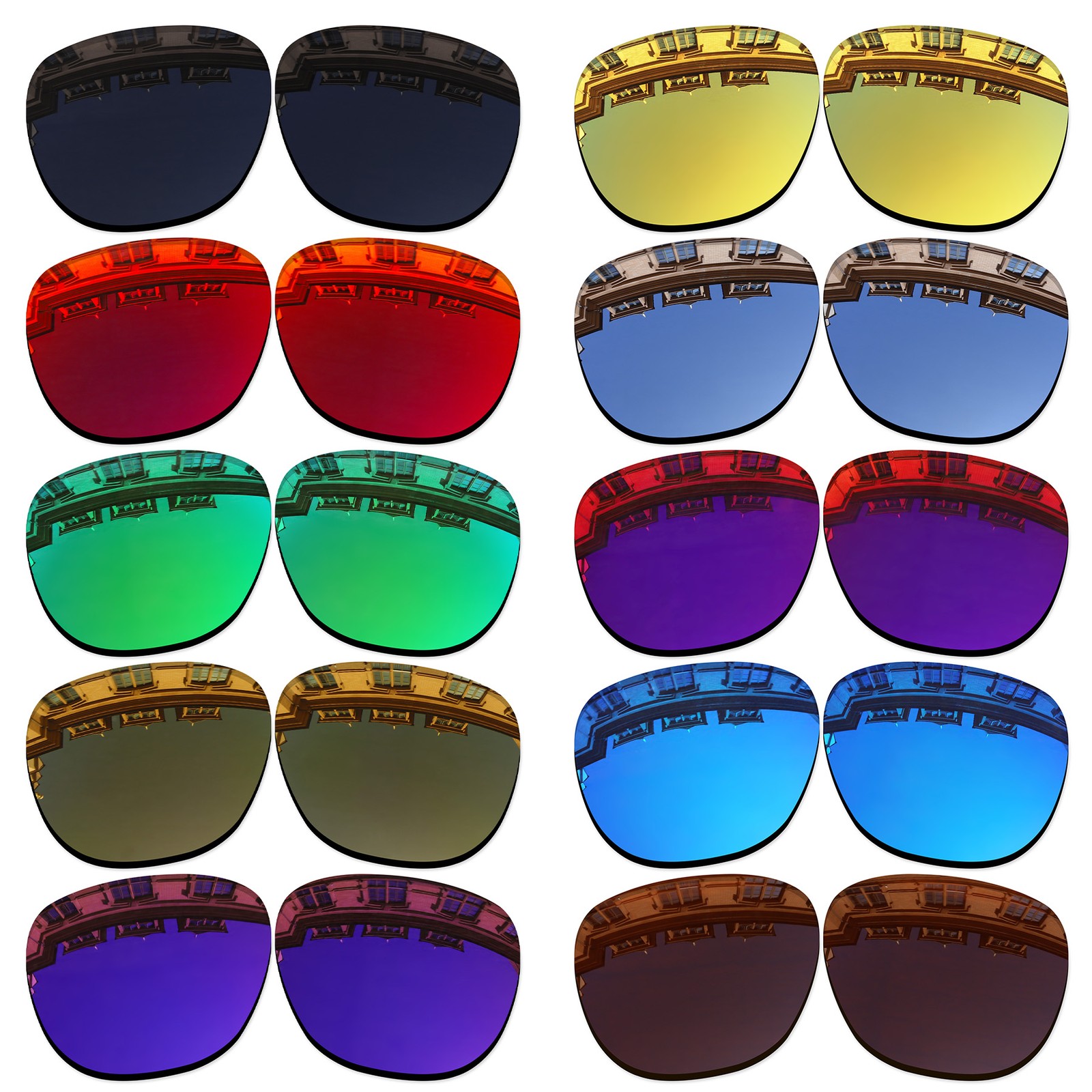 Vonxyz Polarized Replacement Lenses for-Oakley Crossrange R OO9359 Sunglasses