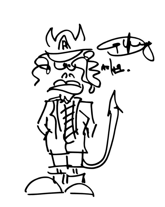 AC/DC Angus Young Sketch Decal Car Window Skate Board Sticker iPhone Laptop Wall