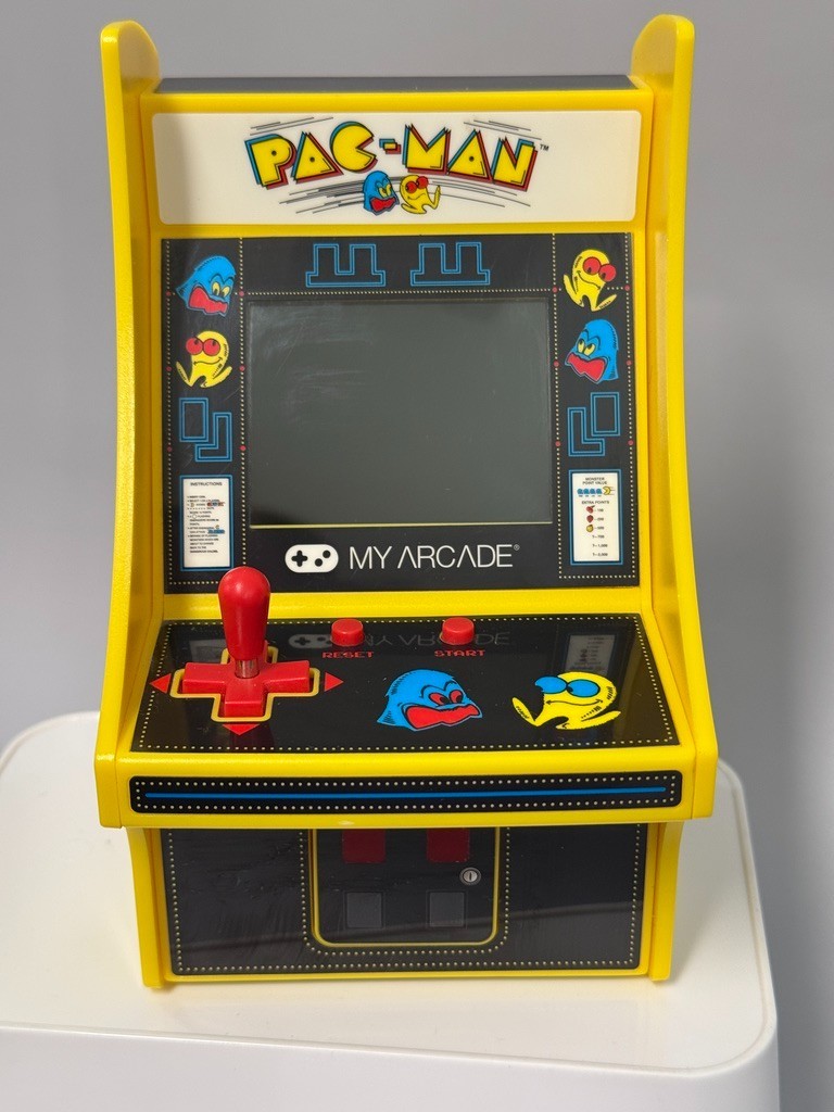My Arcade Pac-Man Micro Player  DGUNL-3220 Mini Arcade, Pre-owned w/ VIDEO DEMO