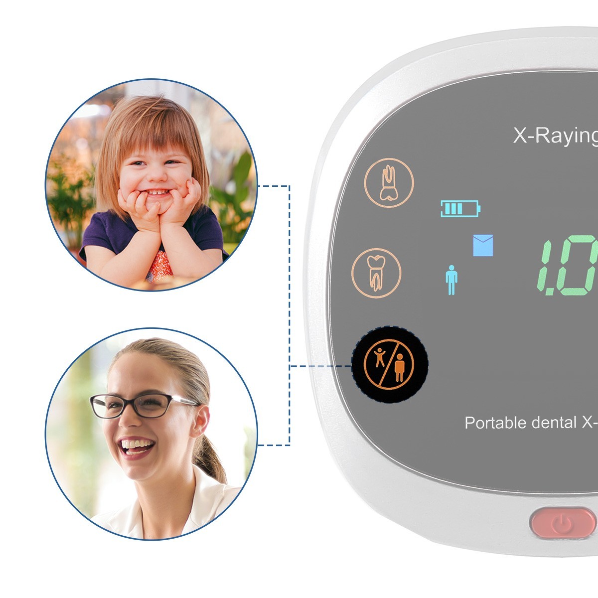 Portable Dental Mobile Digital Machine System Unit High Frequency Handheld