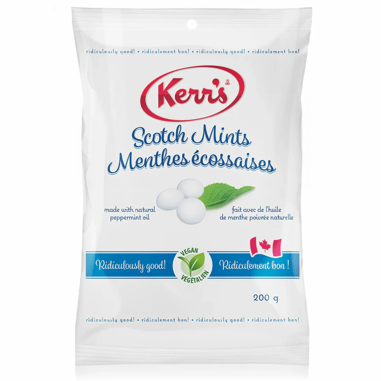Kerr's Scotch Mints Candy, 200g/7.05 oz