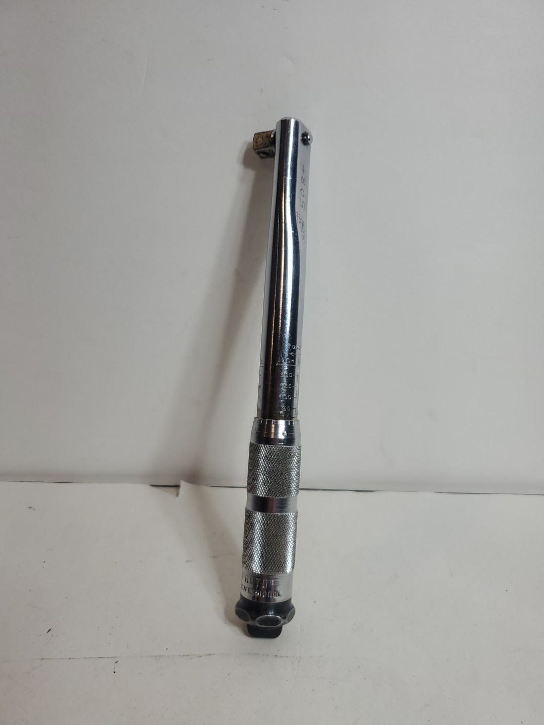 Proto Torque Wrench 6063-5 3/8" Great Shape 0-200