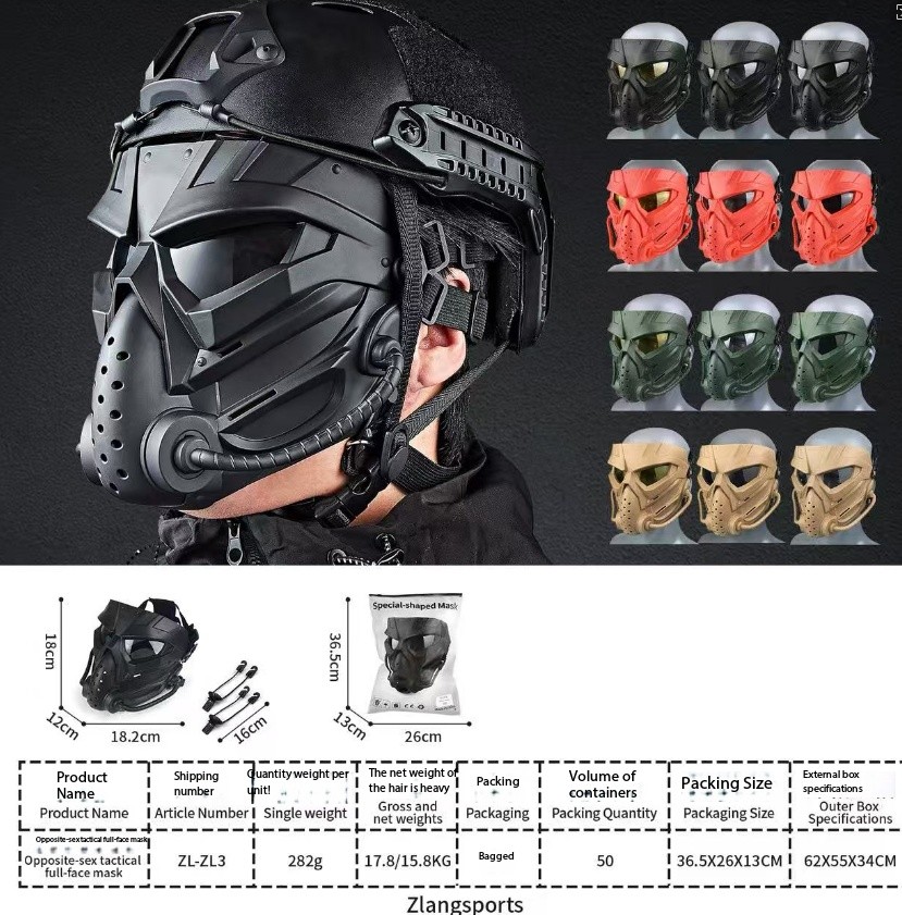 Tactical Airsoft Mask Full Face for CS Paintball Order note: Favorite color