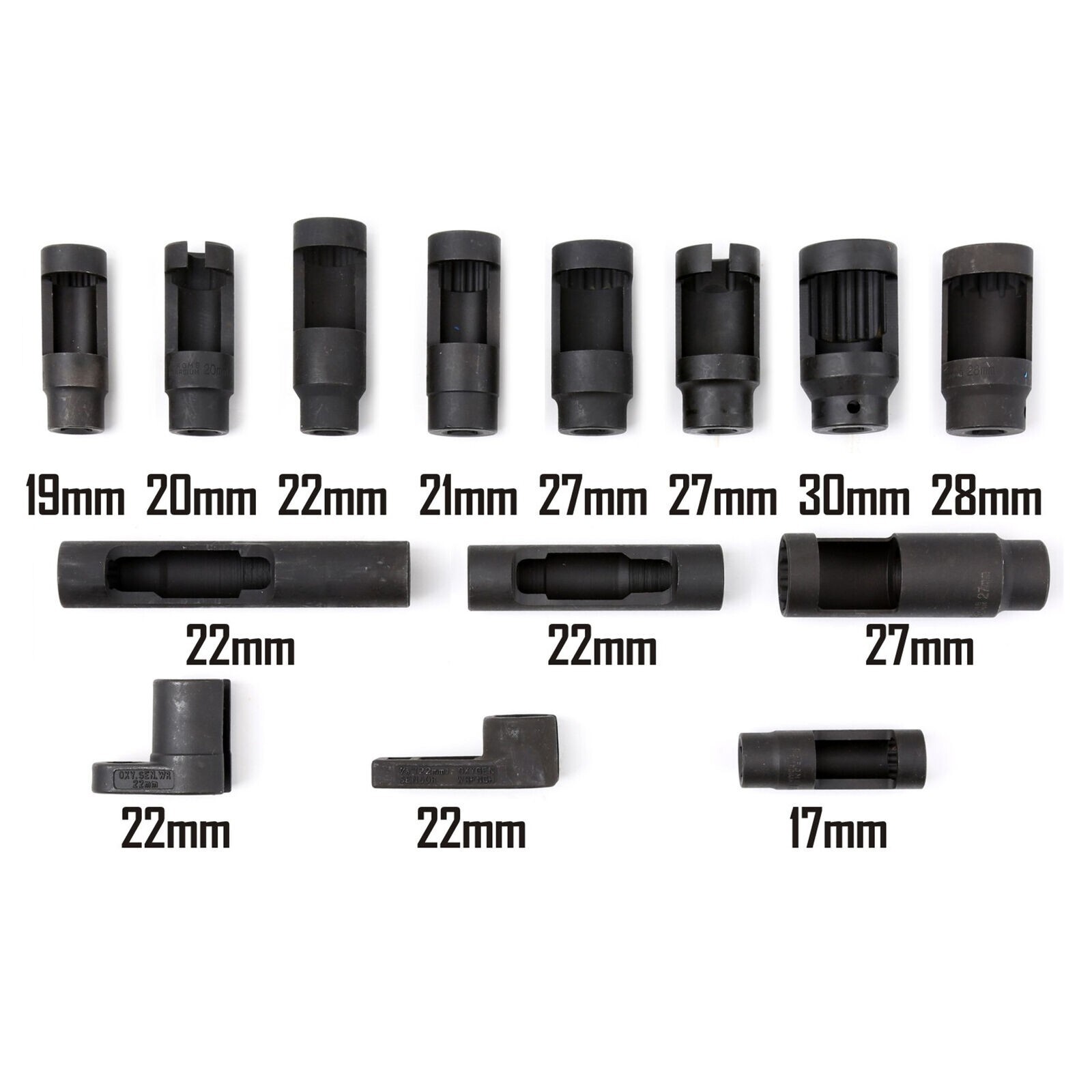 Lambda Sensors and Diesel Injectors Installation and Remove Socket Set