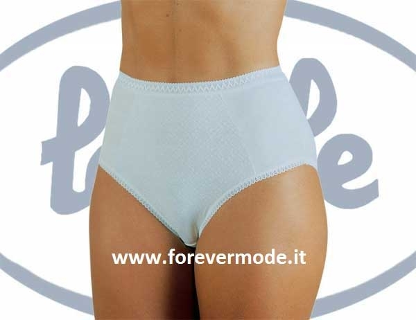 6 Women's Lajole Classic High Panties Briefs With Cotton Insert Worked Art 836
