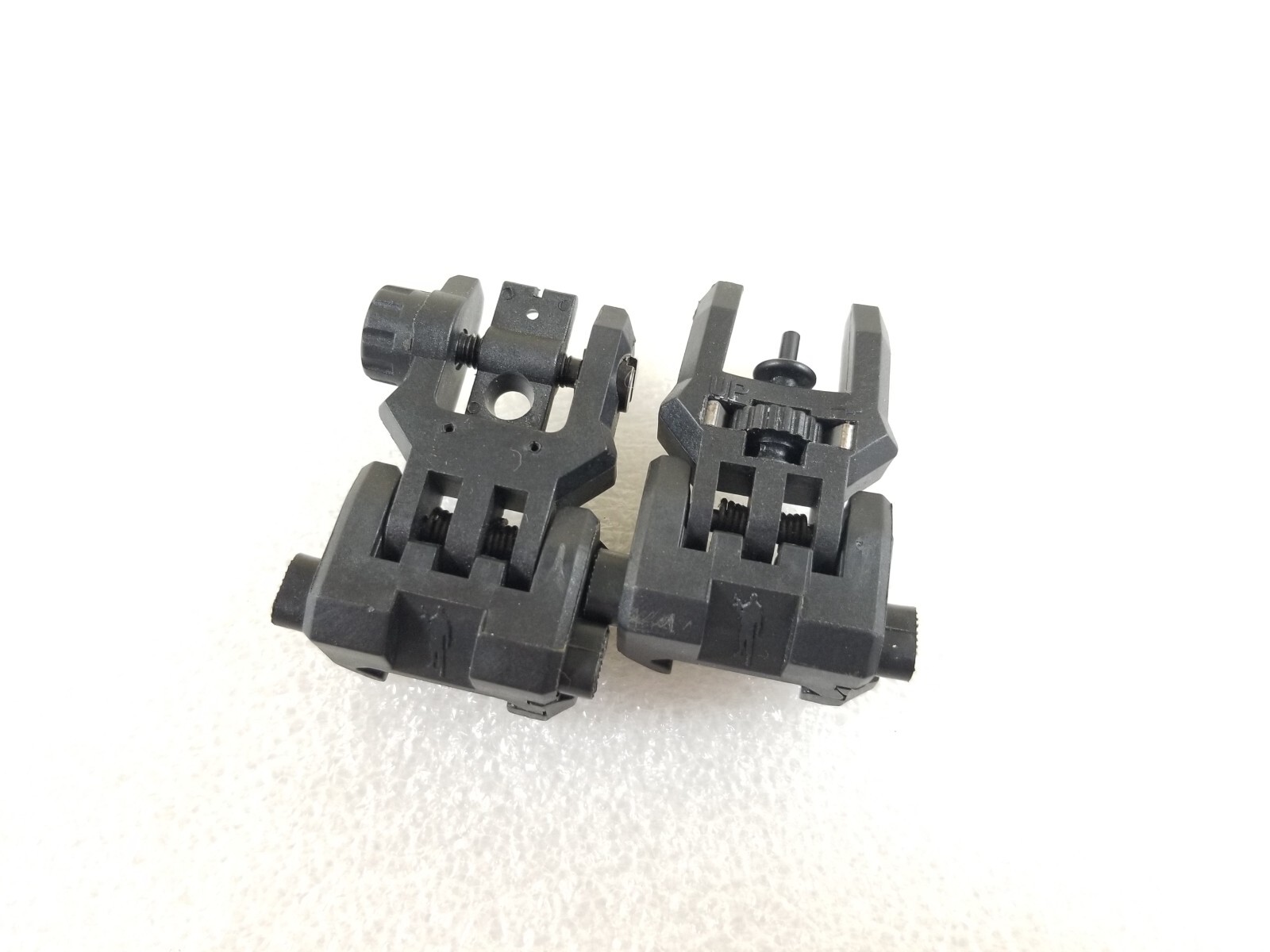 King Arms Low Profile Flip Up Sights Set Front and Rear for Airsoft AEG