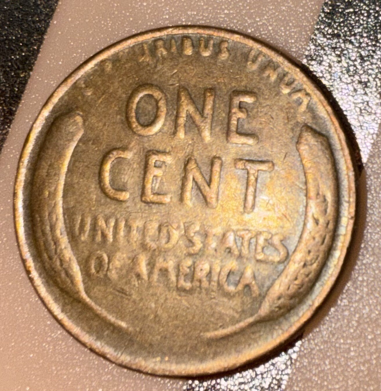 1944 wheat penny no mint mark Error