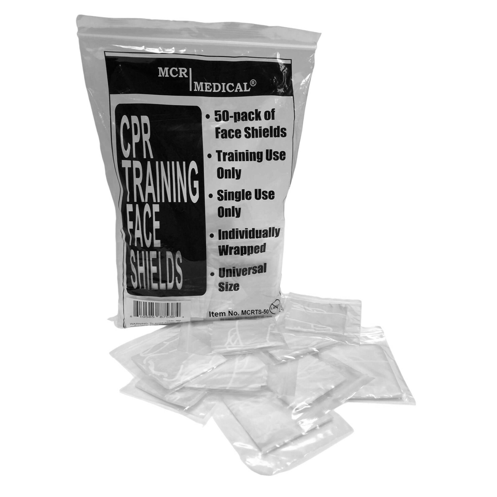 CPR Training Shields Pack of 1000
