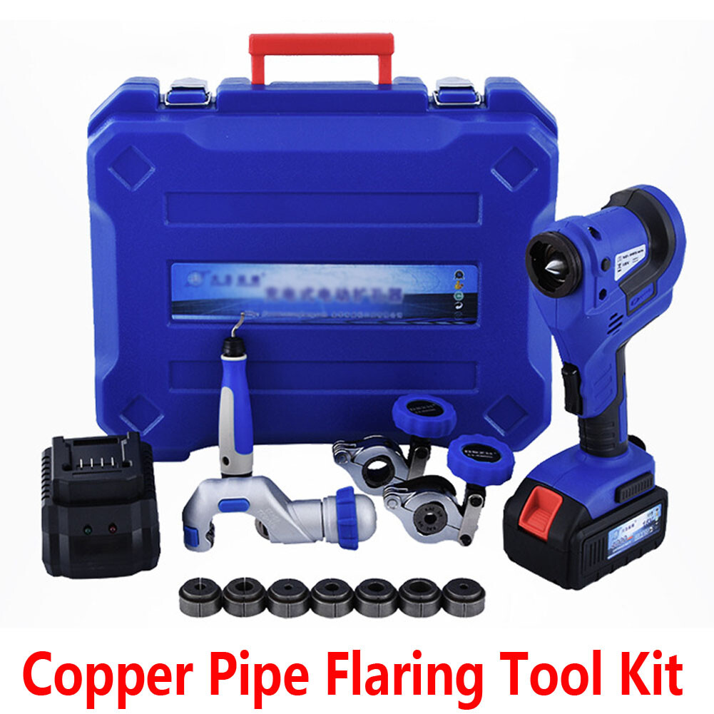 Battery-power Electric Air Conditioning Copper Pipe Flaring Tool Kit