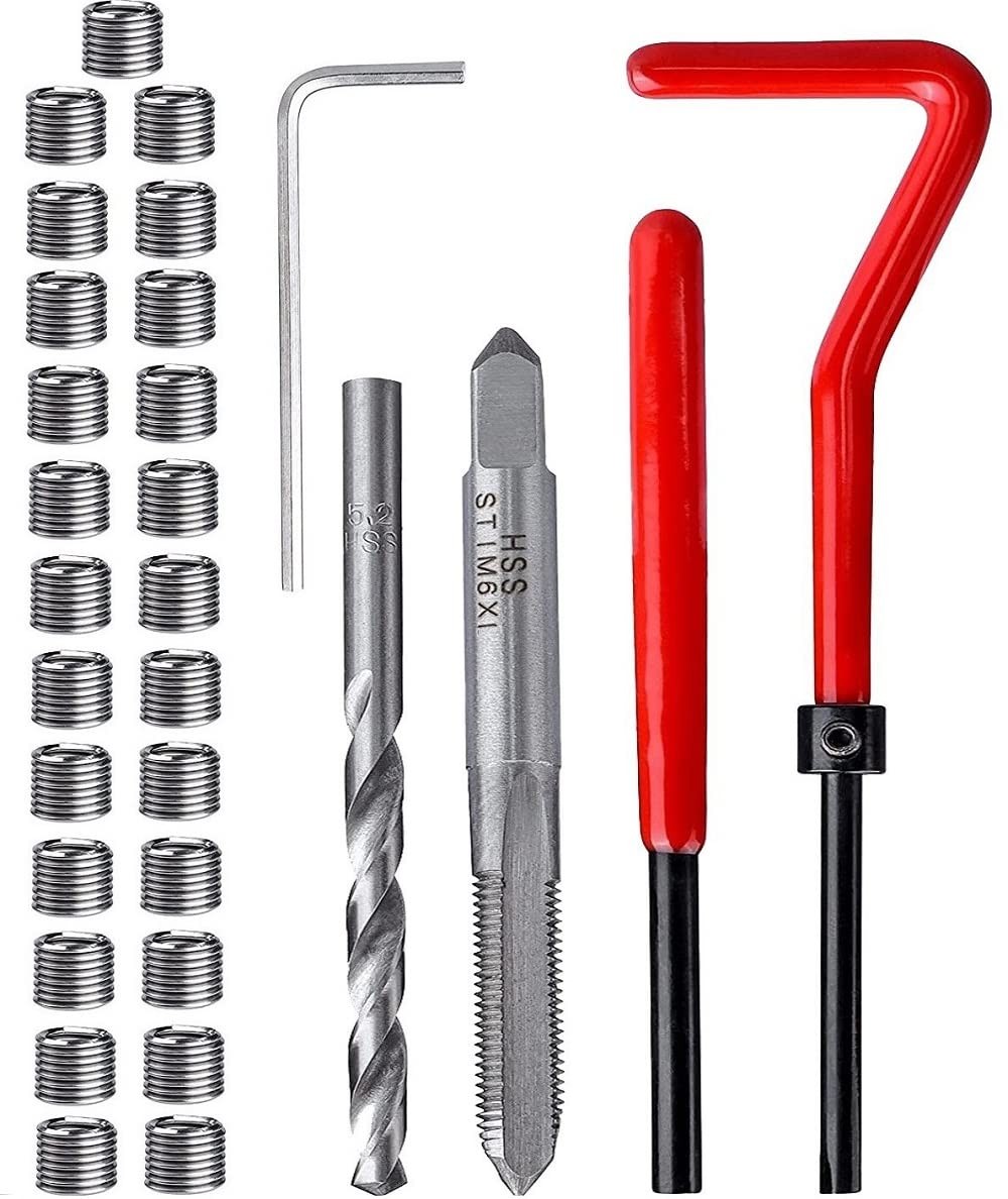 M6 x 1.0 thread repair insert kit