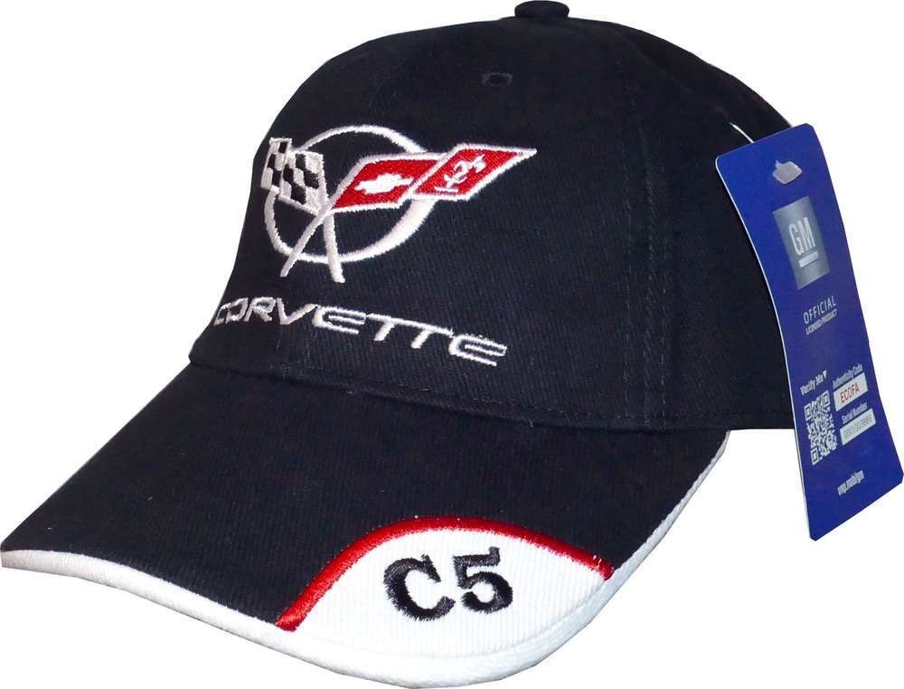 Corvette C5 Cap Hat 1997 1998 1999 2000 2001 2002 2003 2004 2005 LS1 LS6 Black