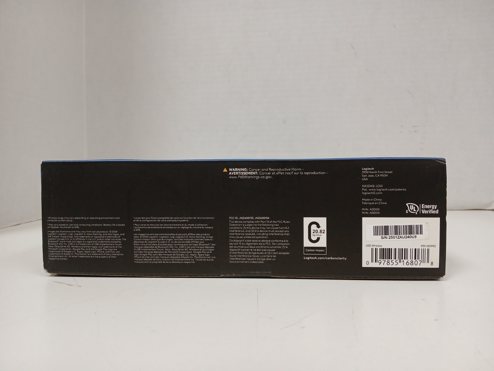 Logitech Astro A30 Lightspeed Wireless Gaming Headset for Console/PC/Mobile