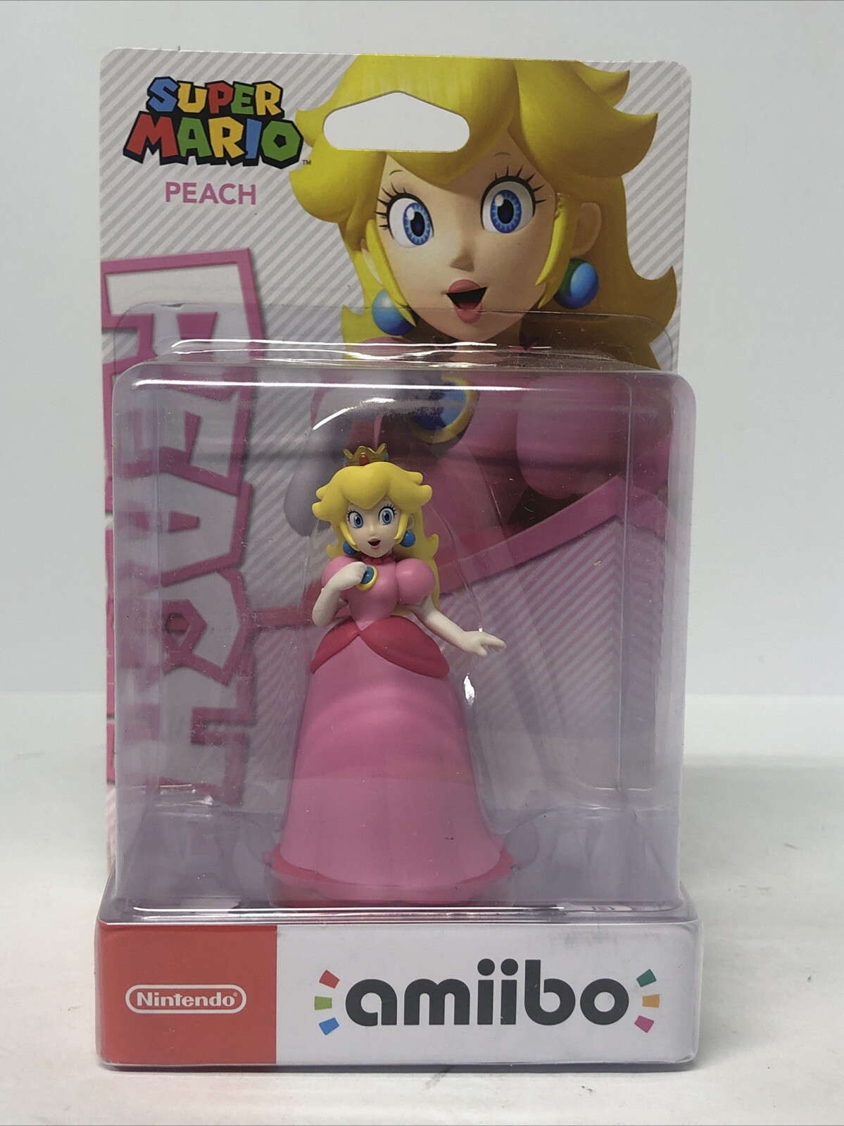 Princess Peach Amiibo Mario Party 10 Nintendo Super Mario Brand New NIB Sealed N