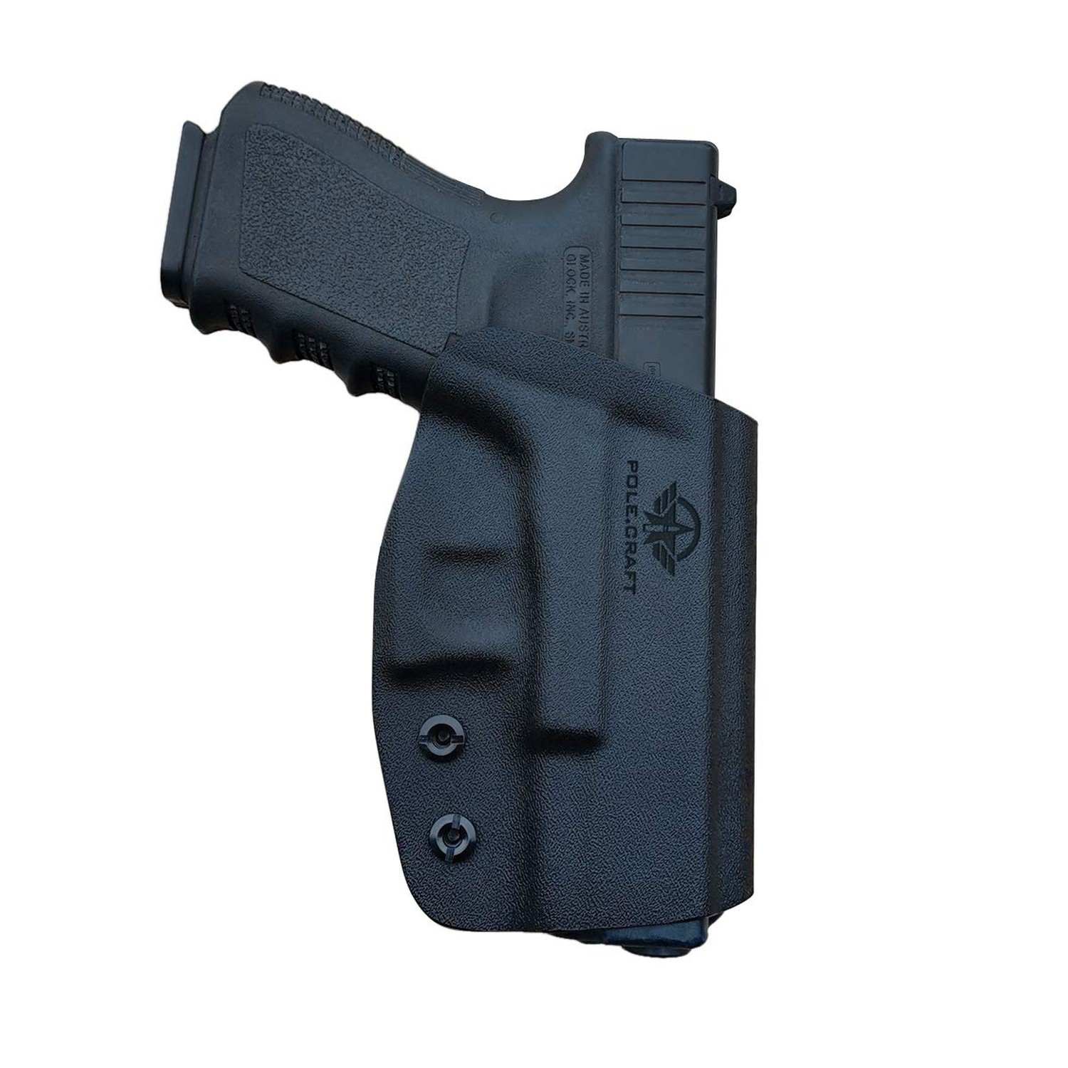 OWB Kydex Holster Fit: Glock 17 19 19x 44 45 26 (Gen 1-5) / Glock 22 23 25 27...