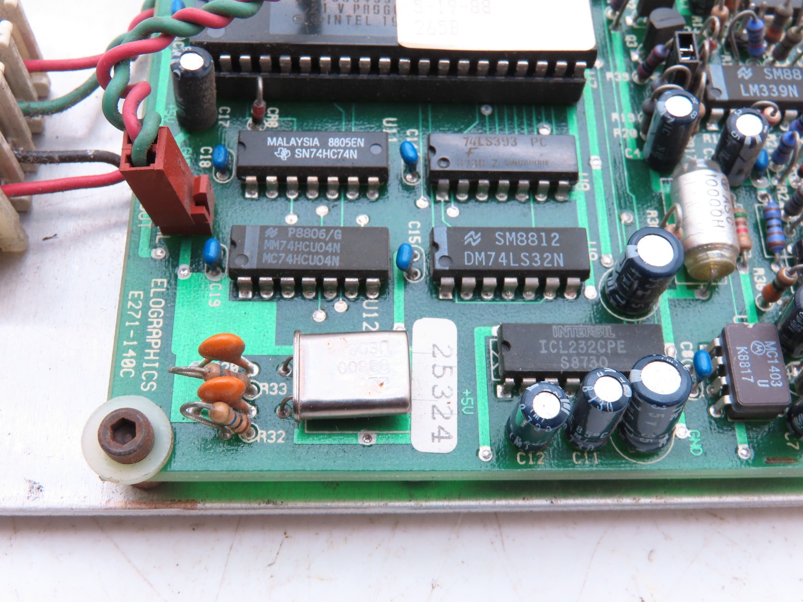 Elographics E271-140C PCB Controller Display Module