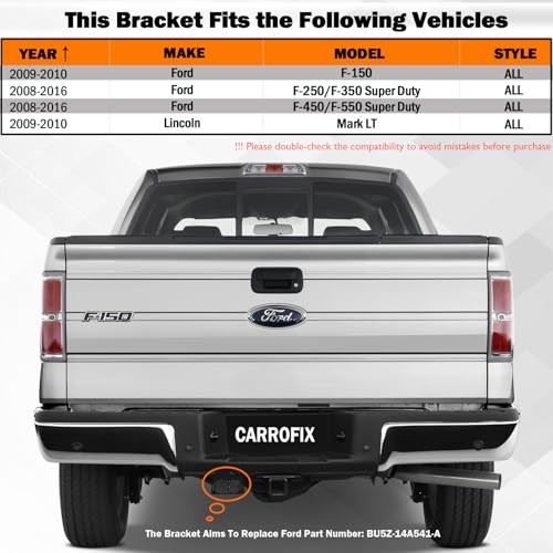 Mounting Bracket for Multi-Tow Trailer Connector Compatible with Ford Trucks