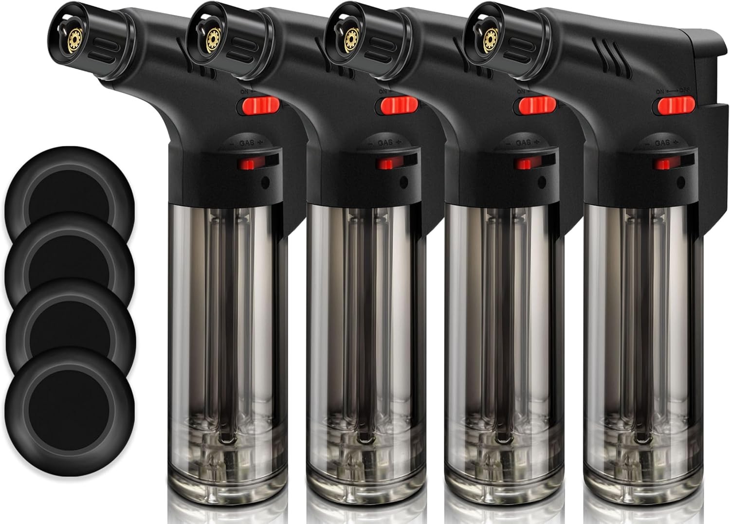 4 Pack Eagle Jet Torch Gun Lighter Adjustable Flame Windproof Butane..........