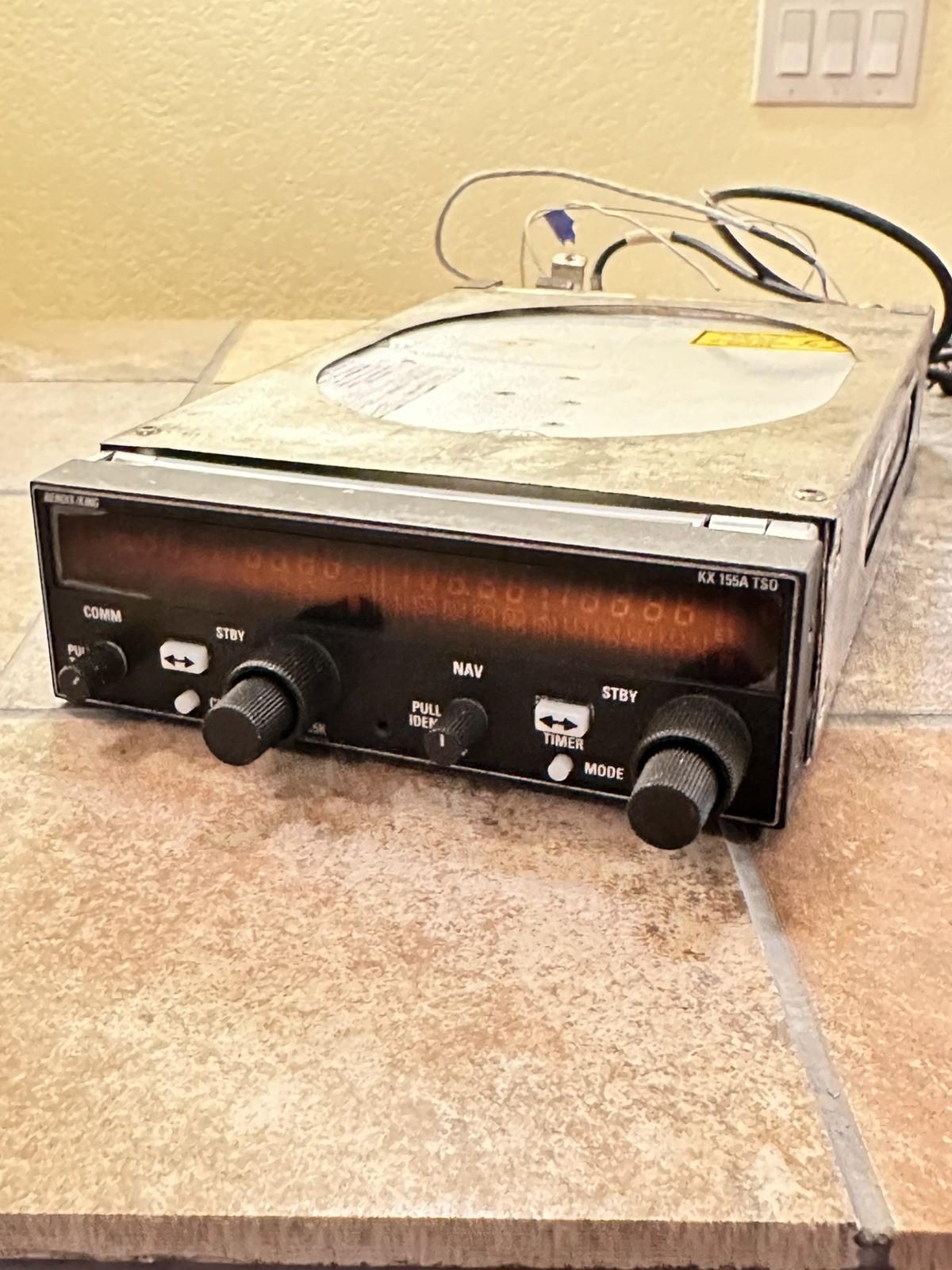 Bendix King KX 155A TSO VHF Comm Transceiver/Nav Rcvr w/ GS 069-1032-0101