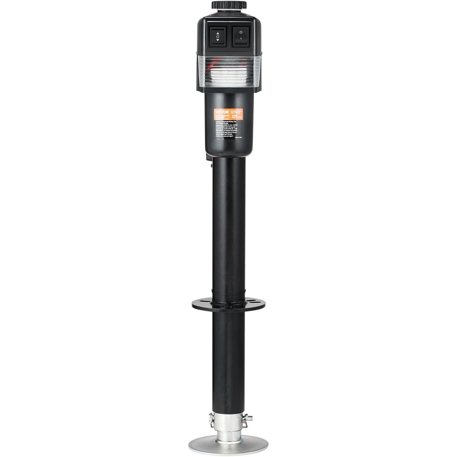 Quiet Motor Electric Tongue Jack 3500lb 9.84-33.85in Low Noise
