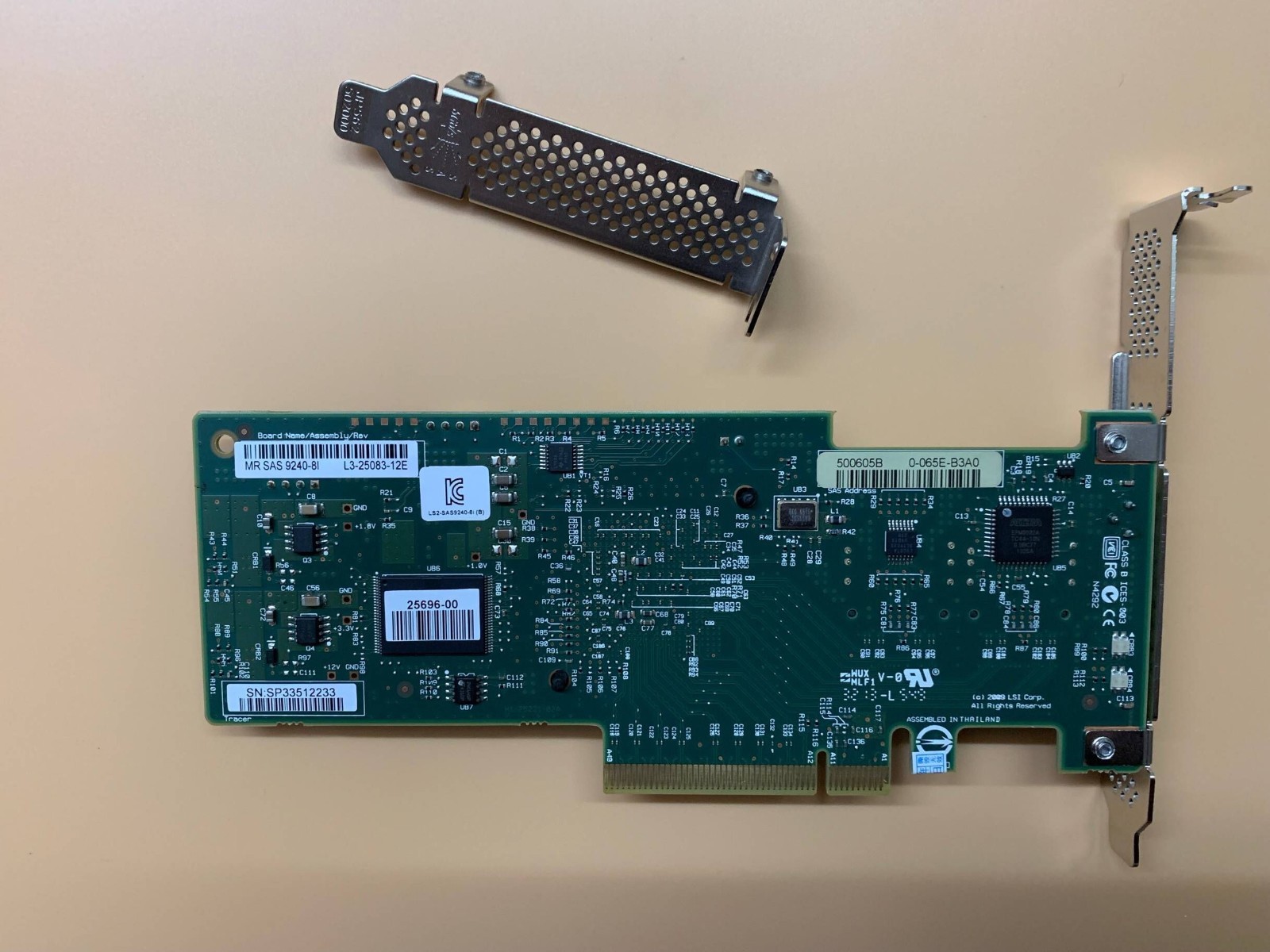 LSI 9240-8i 8-port SAS SATA LSI00200 Server RAID Controller Card
