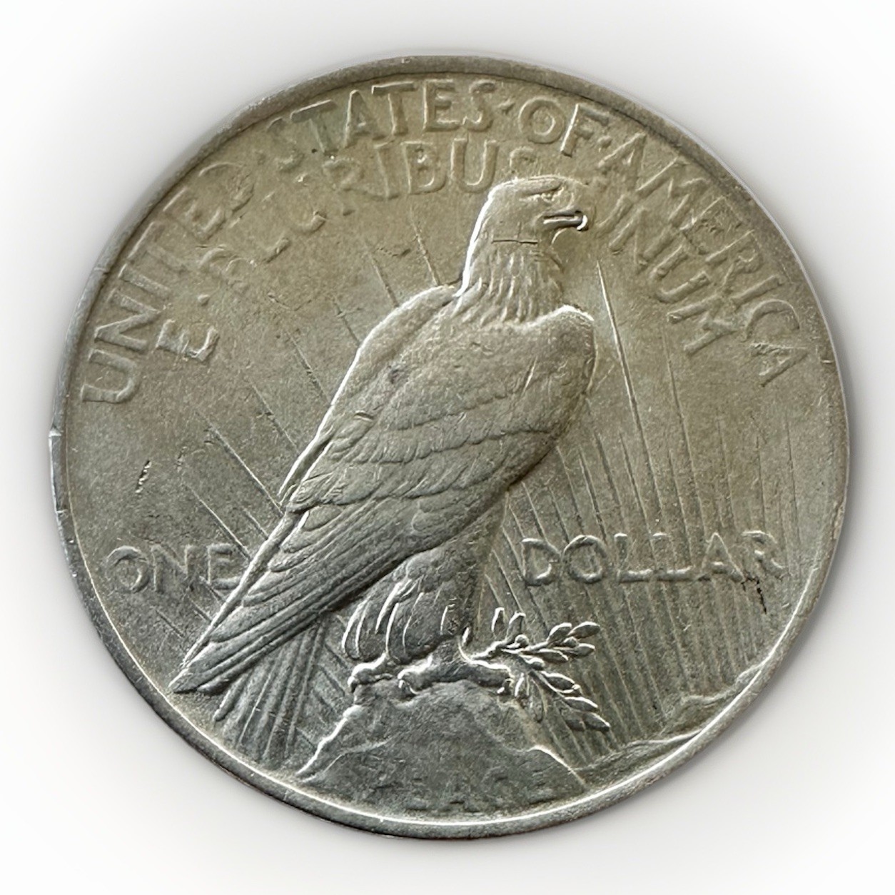 1922 P Peace Dollar. Uncirculated