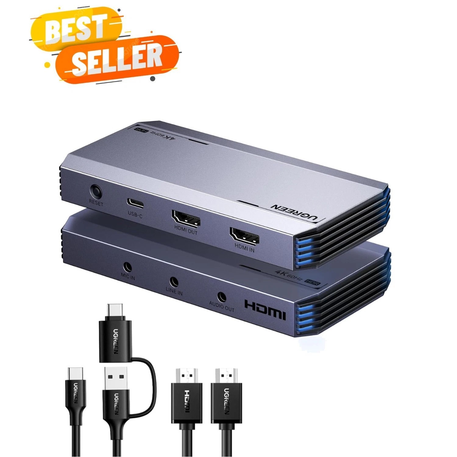 4K@60Hz Capture Card, Ultra HD HDMI Video Capture Card 1080P@240Hz USB 3.0 Ul...