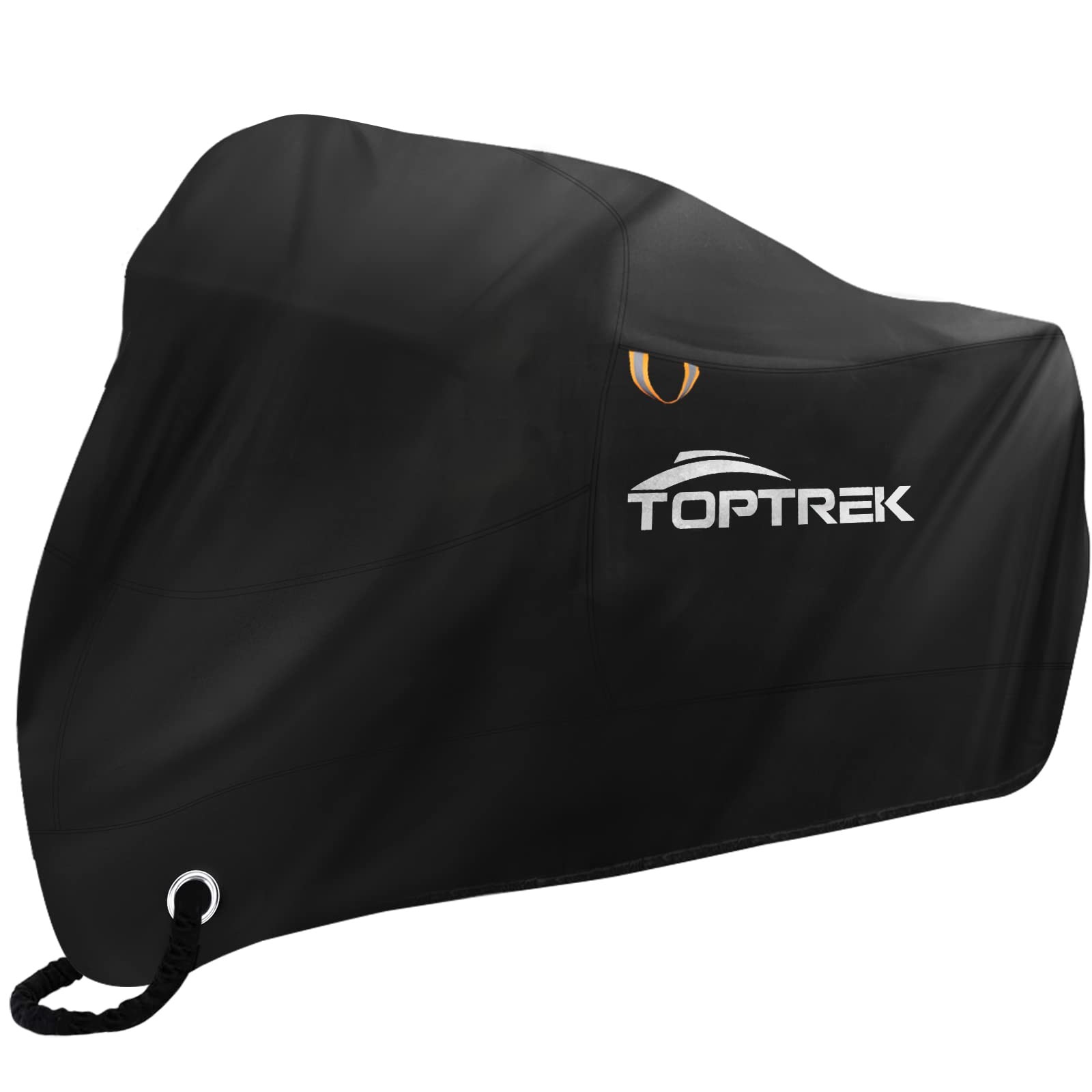 Toptrek Motorbike Cover, 210D Thicker Oxford Motorcycle Cover with Seamtaped,