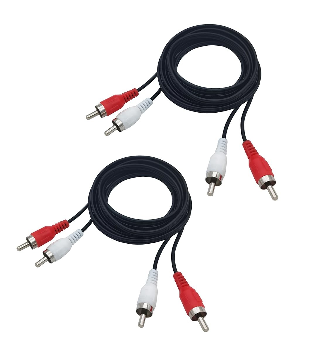 5 Ft RCA Stereo Audio Cable 2 Male to 2 Male Cord