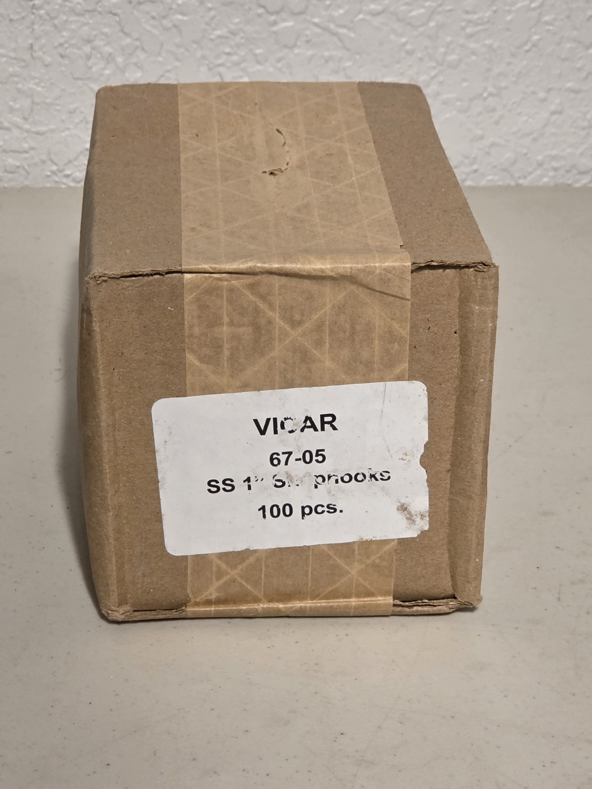 Vicar 1" Snap Hook 100/box 67-05 Stainless Steel