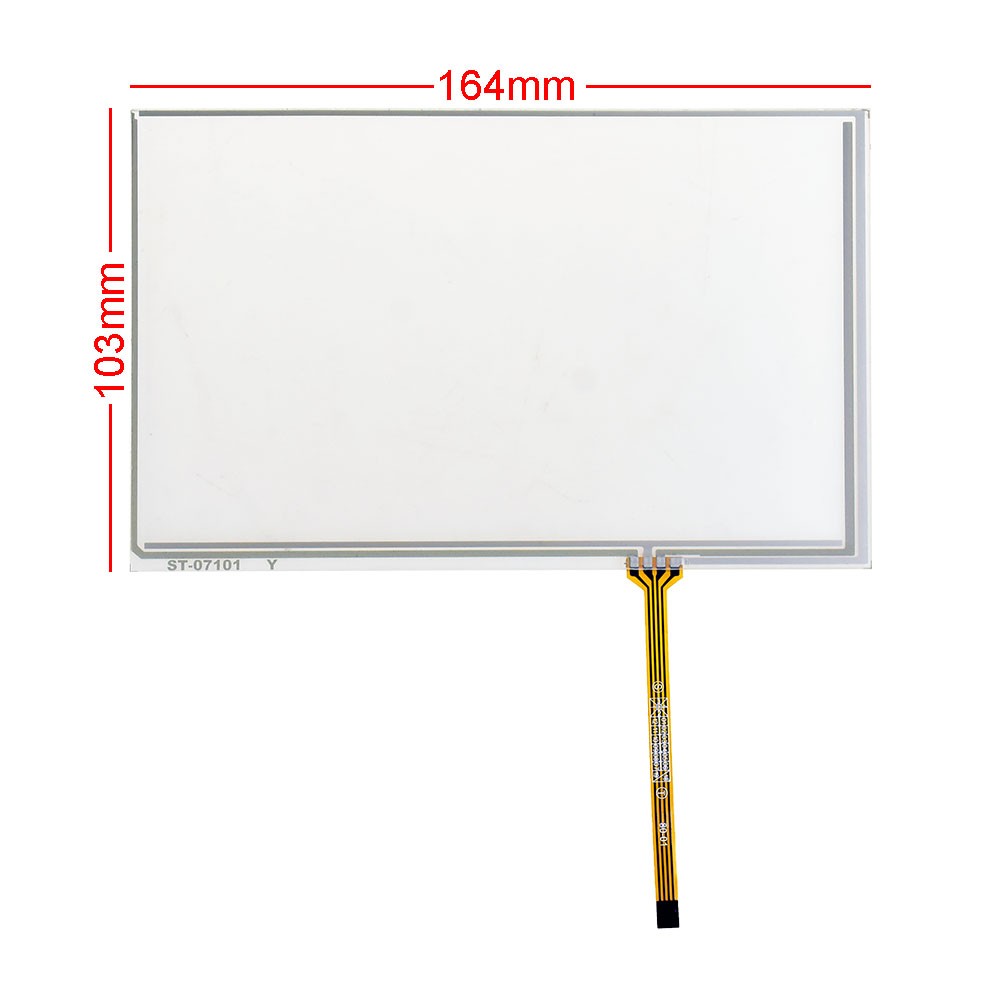 Touch Screen 164*103mm 4 Wire 164x103mm Industrial Resistive Digitizer 7 inch