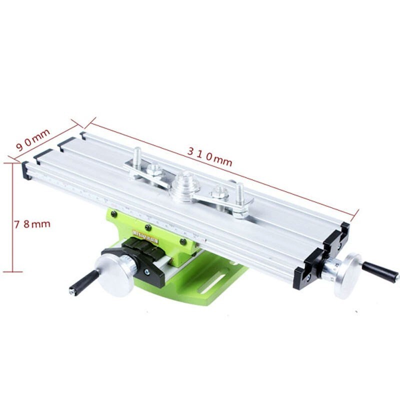 BG-6300 Mini Compound Bench Cross Slide Table Milling Machine Table For Drill ot