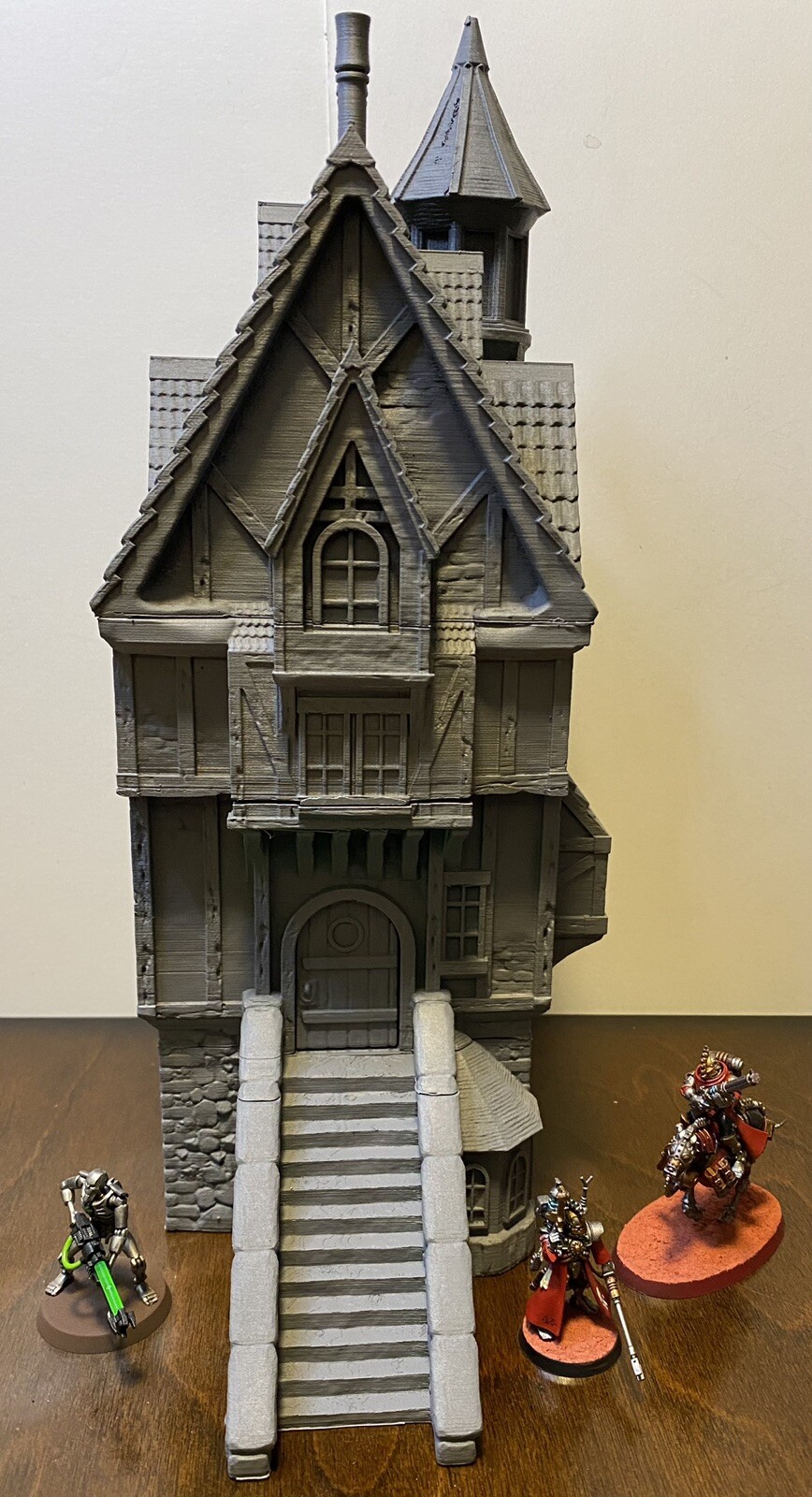 Fantasy: Medieval 3-Story House from Spiritdale  DND Malifaux AOS (28mm Scale)