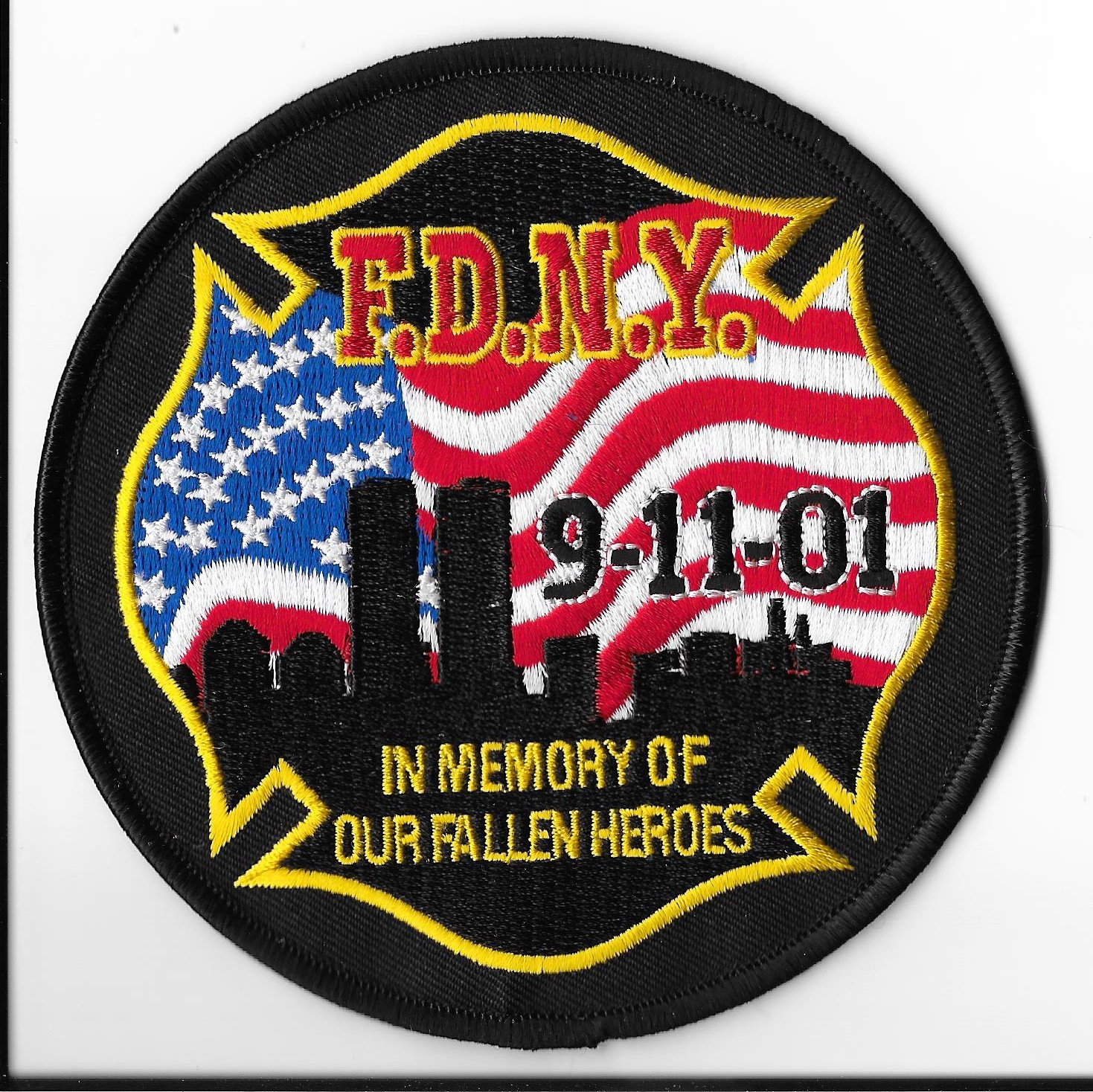 New York Fire Department (FDNY) 9-11-01 Patch V11