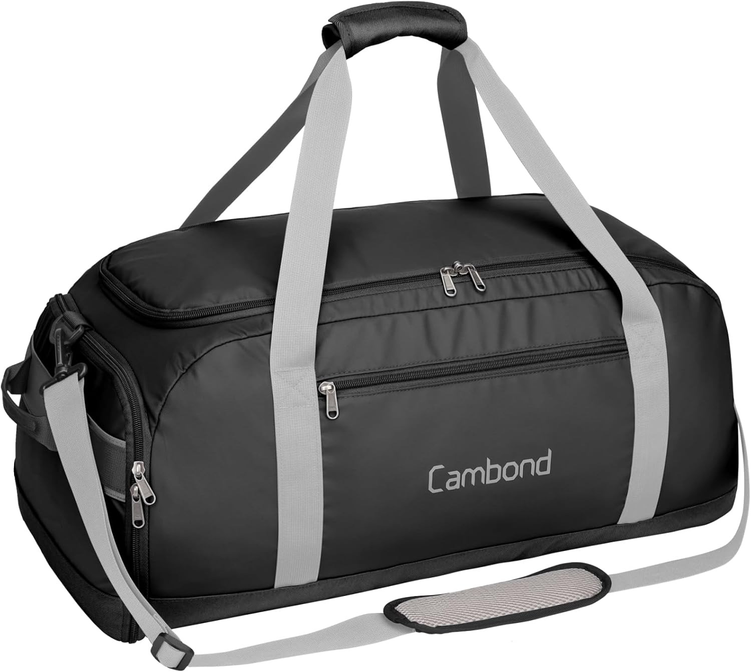 Airport Luggage Checked Bag - 60L Travel Duffle Bag for 4-5 Day Short Trip, Comp