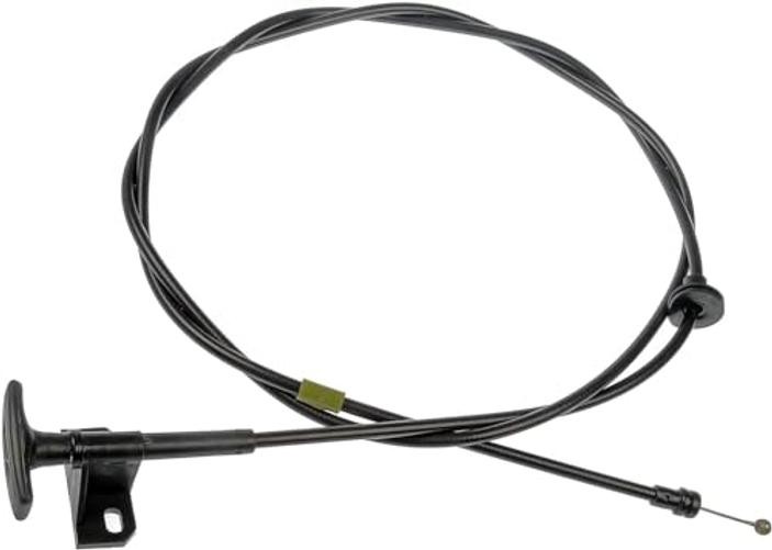 Hood Release Cable & Pull Handle Compatible with 1977-1991 Chevy GMC Pickup