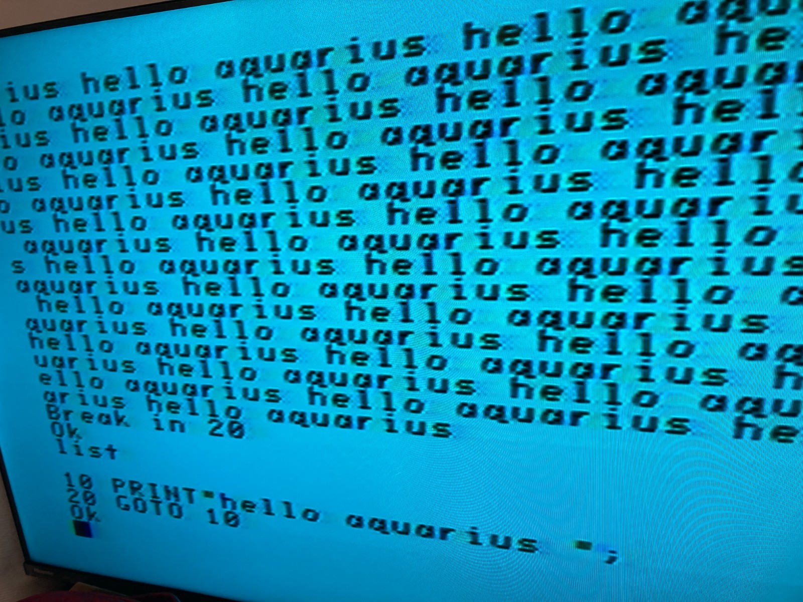 Aquarius Home Computer System Vintage 1983 Radofin, Tested & Working