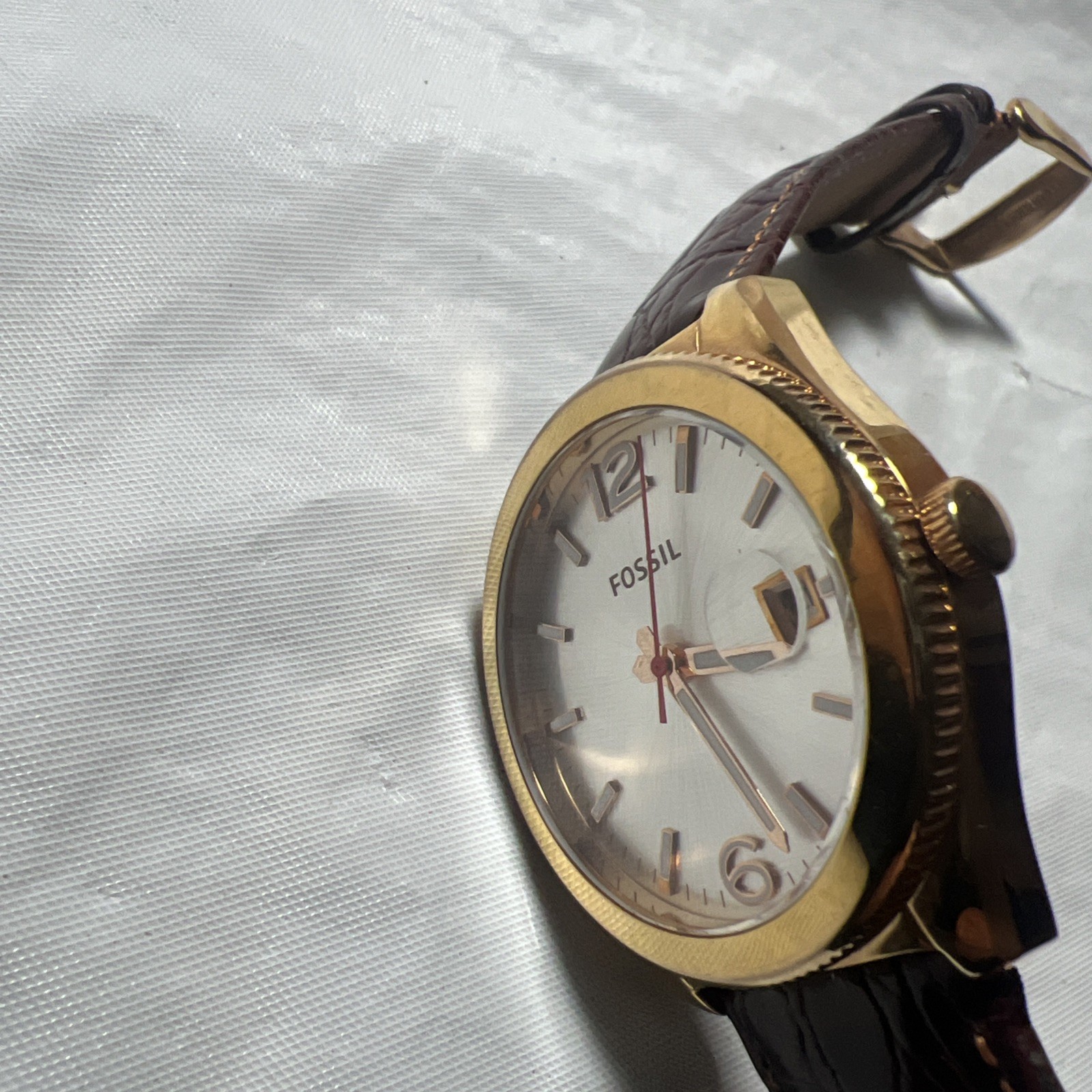Fossil classic, magnify date,5ATM,ES3770SET,40mm , men’s woman watch,very Clean